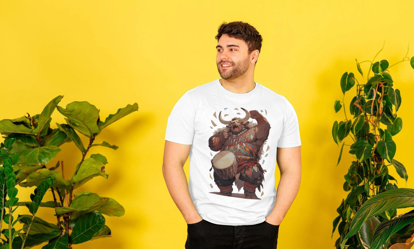 World of Warcraft Tauren Drummer T-Shirt – For the Horde!